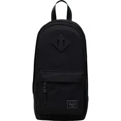 Herschel Heritage Shoulder Bag 11388-05881 - Schwarz - Kompakte Schultertasche von Herschel, ideal für den täglichen Gebrauch. Robustes Polyester-Material und durchdachtes Design mit 8 L Volumen.