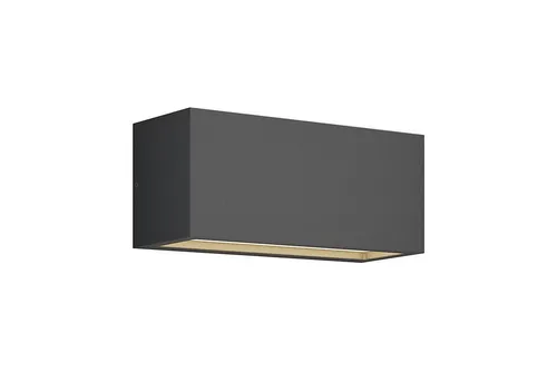 Produktbild Lucande Außenwandleuchte Bente, anthrazit, Aluminium, 11 cm