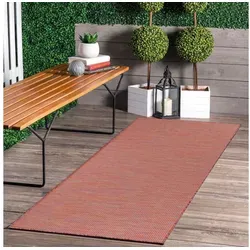 Jimri Outdoorteppich Key West, Läufer, Outdoor Teppich Balkonteppich Terassenteppich bunt Läufer | 80 cm x 250 cm