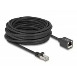 Delock Netzwerk Verlängerungskabel RJ45 Stecker zu Buchse Cat.6A S/FTP 10 m CAT 6a FTP SFTP m