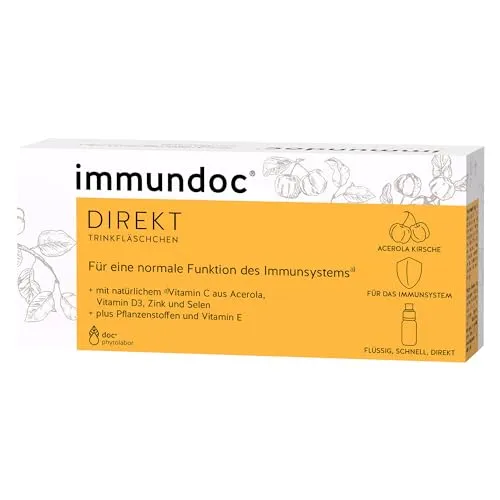 immundoc DIREKT Trinkfläschchen in beige von doc phytolabor