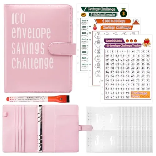 Geldbeutel & Geldklammern Pink von Fettwal