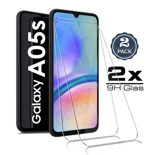 2x Für Samsung Galaxy A05s - Panzerfolie HD Displayschutz 9H Glas Schutzglas