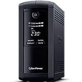 CyberPower ValuePRO Line-Interactive 700VA - 390W USV mit 4x Schuko, zuverlässiger Schutz vor Stromausfällen und Überspannungen, energieeffizient mit LCD-Anzeige