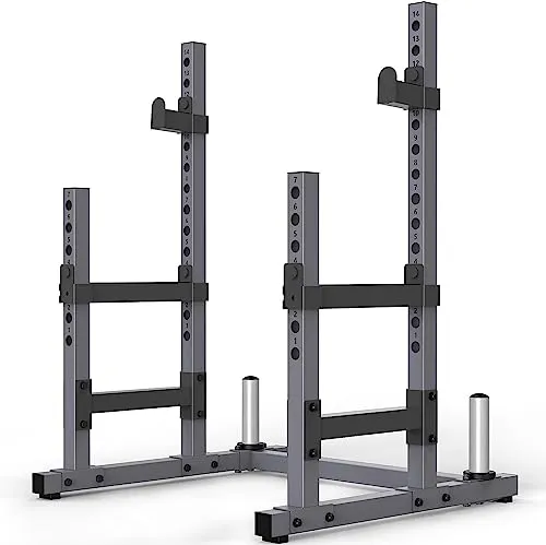 PASYOU SR30 Squat Rack Hantelständer - Hantelständer für Krafttraining, höhenverstellbar mit bis zu 800 KG Traglast für vielfältige Übungen und maximale Stabilität.