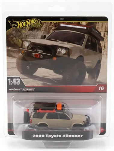 1:43 Hot Wheels Premium 2024 Real Riders HWT11 - 2000 Toyota 4Runner