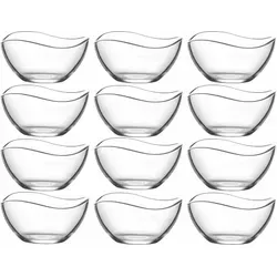 LAV Vira Glasschalen 310 ml – 6er Set, Transparent in weiß von Lav
