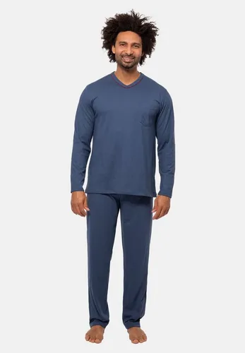 Ammann Pyjama Organic Cotton Pure (Set, 2 tlg) Schlafanzug - Baumwolle - Lockere Schnittform, Angenehm auf der Haut