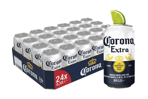 Corona Extra 4,5 % vol 0,33 Liter Dose, 24er Pack