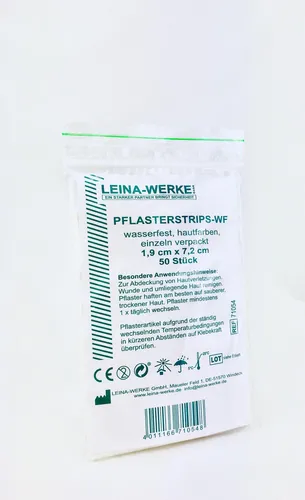 LEINA-WERKE Pflaster 1.9 cm x 7.2 cm beige REF 71054