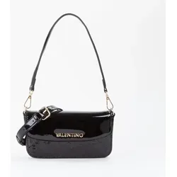 Valentino Bags Geranium Schultertasche schwarz VBS8P809-001 - Schultertasche aus hochwertigem Lederimitat, stilvolles Design für jeden Anlass und ideal für modebewusste Frauen.