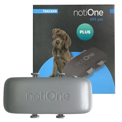 Produktbild notiOne GPS Pet Tracker PLUS – Echtzeit-Ortung für Hunde & Katzen, wasserdicht und ohne Abo
