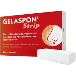 Gelaspon Strip zur Blutstillung und Wundversorgung 4 St - Arzneimittel für die Wundversorgung, aus 100% gereinigter Schweine-Gelatine, ideal zur effektiven Blutstillung und beschleunigten Heilung.