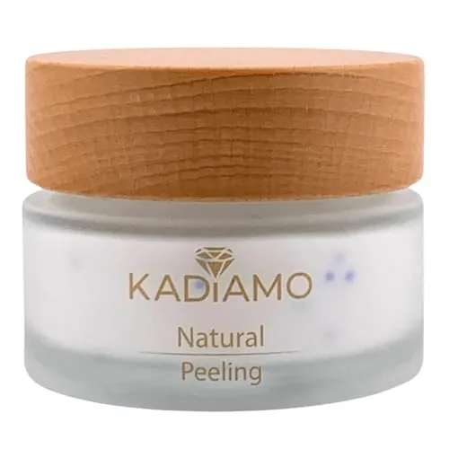 KADIAMO Natural Peeling 50 ml | Cream Peeling | Sanfte Plfege | Abrasivstoffe | sanft und effektiv reinigen | Silica (Kieselerde) und blaue Peelingkügelchen | pflanzlichem Mannitol und Cellulose
