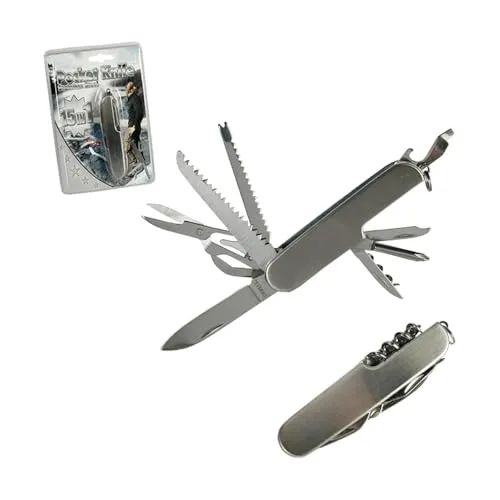 Alarm - Multifunktional - 15 in 1 Messer - Messer