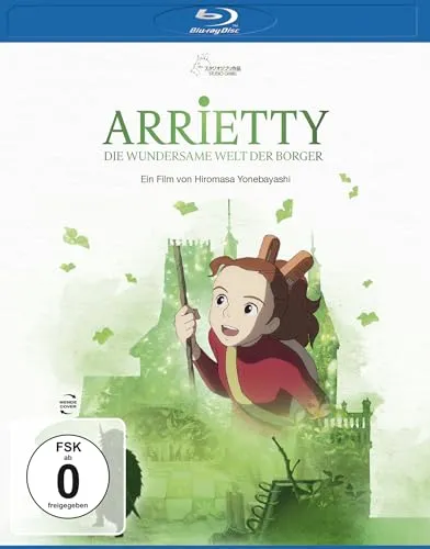 Arrietty - Die wundersame Welt der Borger - White Edition [Blu-ray] - Fantastischer Animationsfilm, freigegeben ohne Altersbeschränkung, ideal für die ganze Familie und ein visuelles Erlebnis der besonderen Art.