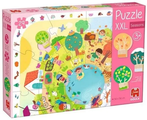 Goula Puzzle XXL Jahreszeiten 29 Teile von Jumbo