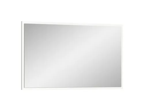 Weißer Spiegel aus Spiegelglas, 83x48 cm - Garderoben Spiegel aus hochwertigem Spiegelglas, ideal für Flur oder Schlafzimmer. Maße: 83 cm Breite, 48 cm Höhe. Jetzt 10€ Willkommens-Gutschein bei Newsletter-Anmeldung sichern!