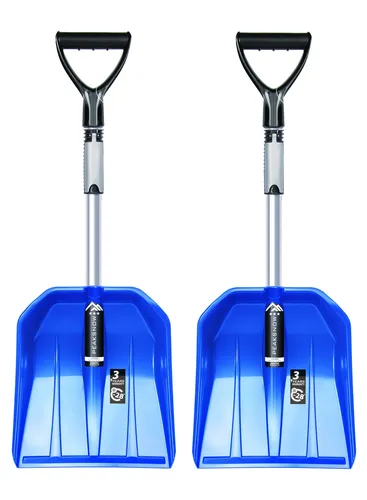 Teleskop-Schneeschaufel Nanga Car 2er-Set