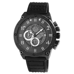 ELITE Herrenchronograph mit Echtlederarmband