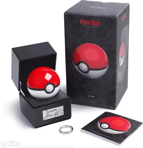 Wand Company Pokéball Diecast Replik mit Lichteffekten in schwarz von The Wand Company