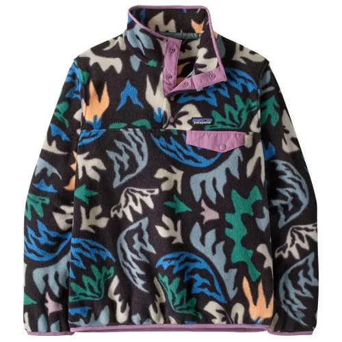 Patagonia Women's Lightweight Synchilla Snap-T Fleece Pullover Gr S - Leichter Fleecepullover aus 100% Polyester, ideal für Reisen und Outdoor-Aktivitäten. Bunte Farben ohne Kapuze bieten hohen Tragekomfort. Entdecken Sie weitere Patagonia Artikel bei Bergfreunde.de!