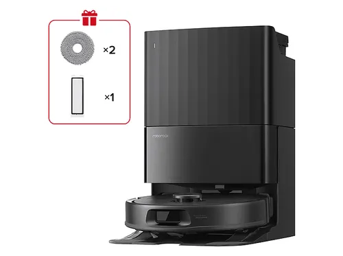 Roborock Saugroboter Qrevo S ProX Black mit All-in-One-Station
