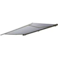 MCW Elektrische Kassettenmarkise H123 4,5x3m - Vollkassettenmarkise mit Funkfernbedienung für einfache Bedienung, UV-Schutz 80 und robustem Polyacrylstoff, ideal für entspannte Sommertage auf Terrasse oder Balkon.