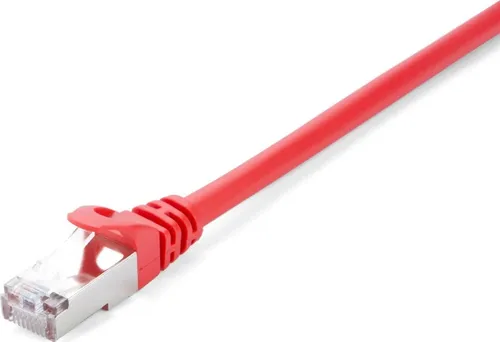 V7 Patch-Kabel RJ-45 M bis M 10 m STP CAT 6 geformt ohne Haken Rot (V7CAT6STP-10M-RED-1E)