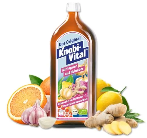 Knobivital mit Ingwer und Holunder Bio 960 ML