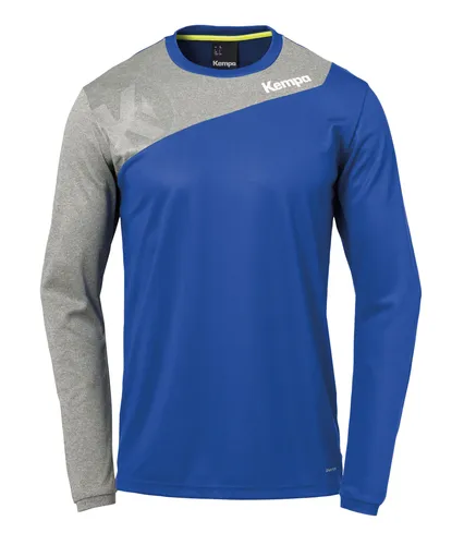 Kempa Sport-Langarmshirt Core 2.0 (100% Polyester) dunkelblau Herren, Größe: XL