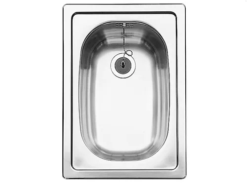 Blanco Top EE 3 x 4 Edelstahlspüle Naturfinish Set - Edelstahlspüle im eleganten Naturfinish, ideal für Unterschränke ab 30 cm, Maße: 33 x 47 cm (B x T), perfekt für moderne Küchen.