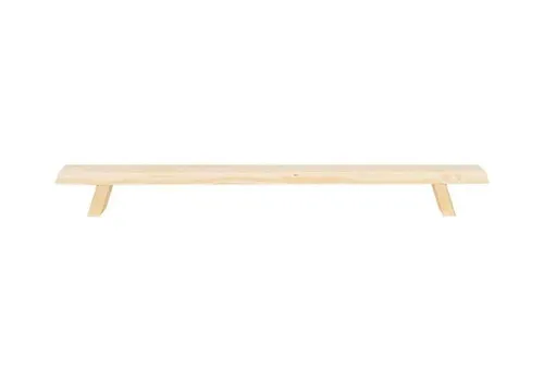 Richard Glaesser Fensterbank 80cm – Handwerkskunst aus dem Erzgebirge - Schöne Fensterbank aus Holz, ideal für die Dekoration im Innenbereich. Perfekt für Schwibbögen, Maße: 80cm x 9cm x 22cm. Ein echtes Highlight für Ihr Zuhause!