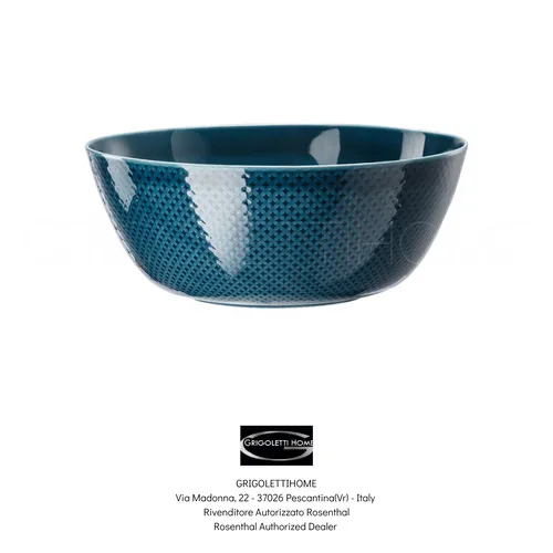 Rosenthal Junto Ocean Blue Schüssel 26 cm in blau von Rosenthal