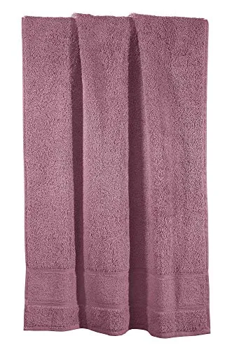 Erwin Müller Handtuch Karlsruhe 100% Baumwolle Mauve Größe 50x100 cm - extrem saugstark, leicht, flauschig weich, hautschmeichelnd (weitere Farben)