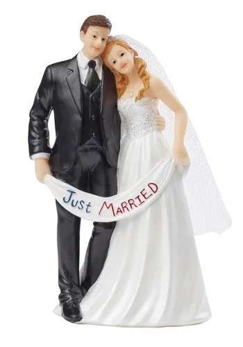 Figur Hochzeitspaar Just Married