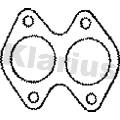 Klarius Dichtung, Abgasrohr 410002