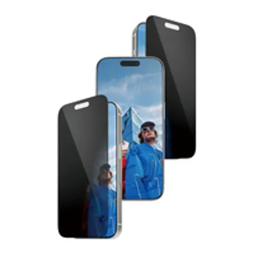 PanzerGlass PRIVACY SCREEN PROTECTOR - Displayschutzfolie mit ultrawide Fit und FastFit-Technologie, schützt Ihre Privatsphäre und Bildschirm vor Kratzern und Stößen.