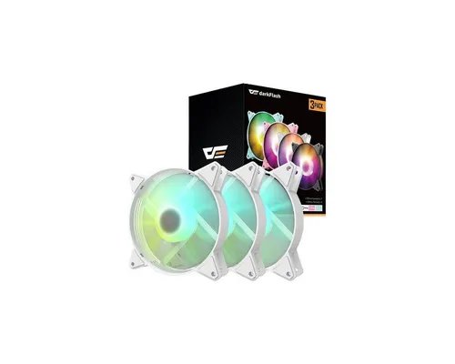 DARKFLASH ARGB COMPUTER LÜFTER SET C6 3IN1 120X120 - Sonstige, beeindruckende RGB-Beleuchtung für ein individuelles Gaming-Erlebnis und optimale Kühlung für deinen PC.