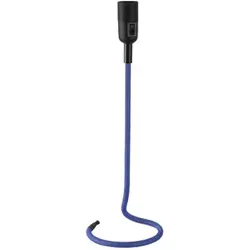 LED Tischlampe Kabel Design, Blau, H 46,5 cm