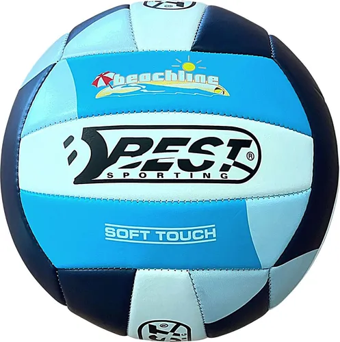 Best Sporting Beachvolleyball California Soft Touch I bunter Volleyball Größe 5 I hochwertiger Volleyball Beach I formbeständiger Beachvolleyball I Volleyball Outdoor