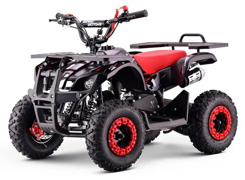 Beneo Motors COBRA 49 cc Benzin-Quad für Kinder – Rot von Beneo Motors