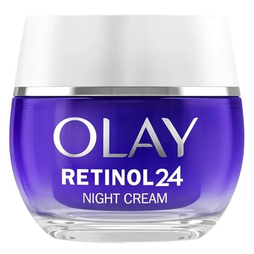 Olay Retinol 24 Nachtcreme 50ml | Regenerierende Feuchtigkeitscreme für die Nacht