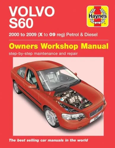 Volvo S60 Reparaturanleitung (00 - 09) - Umfassende Haynes Reparaturanleitung für Volvo S60, bietet praktische Schritt-für-Schritt-Anleitungen und klare Fotos für Wartung, Service und Fehlersuche.