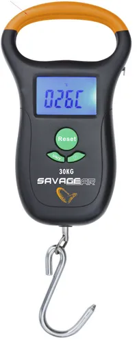 Savage Gear Digi Scale L ->30kg / 66lbs Digital Waage inkl. Maßband 45212