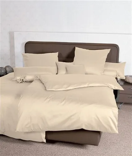 Janine Bettwäsche Colors 31001, Mako-Satin 2-teilig - Bettwäsche-Sets aus hochwertigem Mako-Satin mit Markenreißverschluss, ideal für alle Jahreszeiten und erhältlich in vielen Farben.