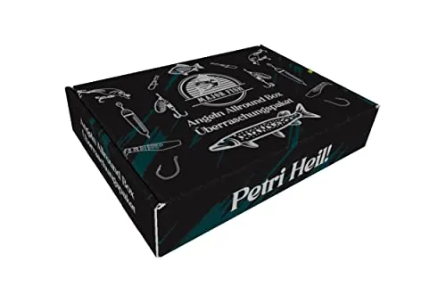 Major Fish Angelbox Allround Wundertüte mit Angelzubehör & Köder Angelset als Geschenk für Angler