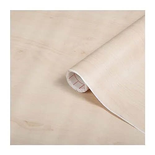 d-c-fix Möbel-Klebefolie Birke, 67,5 cm x 2 m - abwaschbare und selbstklebende Deko-Folie für Küche, Schrank, Tisch & Fensterbank - modern & nachhaltig