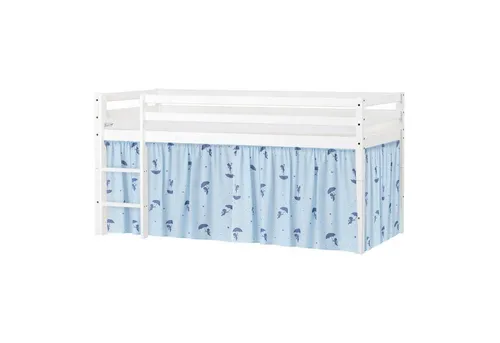 Hoppekids Spielbett ECO Dream, Massivholz, wahlweise in 2 Größen und 4 Farben, Matratze wählbar