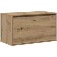 vidaXL Flurbank 80x40x45 cm – Artisan-Eiche Holzwerkstoff